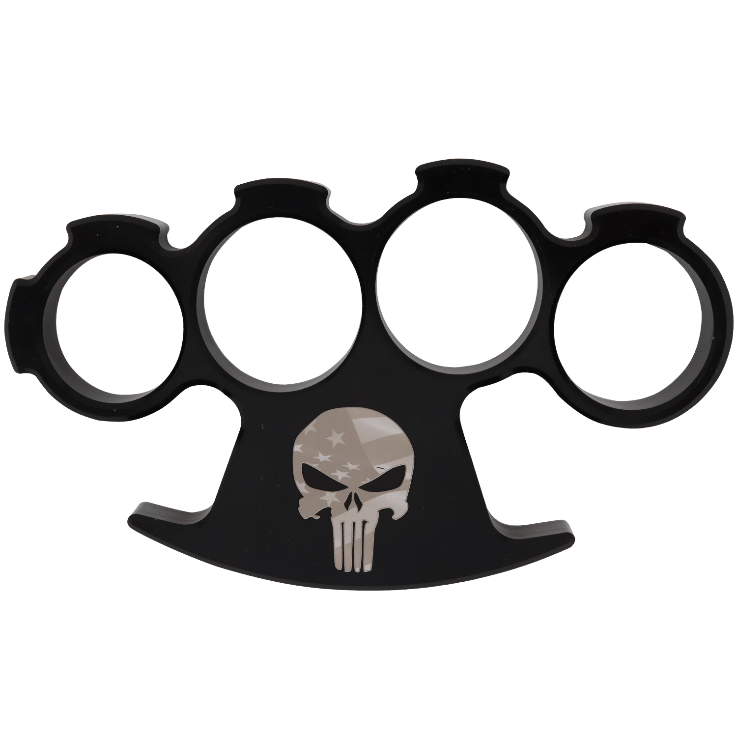 DR BK L American Made Dark Rift Armory CNC Aircraft Aluminum Brass Knuckles Large