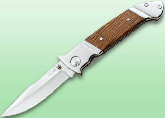 Fielder, Stainless & Wood Handle, Plain, FF-30