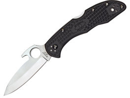 Delica 4, Wave, Gray FRN Handle, Plain,  C11PGYW