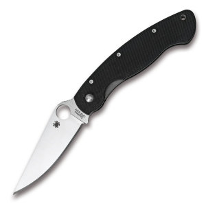 Manix 2, Black G-10 Handle, Black Blade, Plain, C101GPBBK2