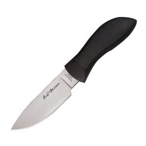 Moran Drop Point Skinner, Kraton Handle, Plain, Kydex Sheath,  FB02P