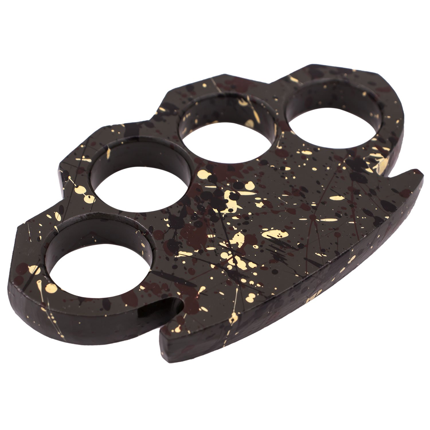 Brass Knuckles Camo Paint Splatter