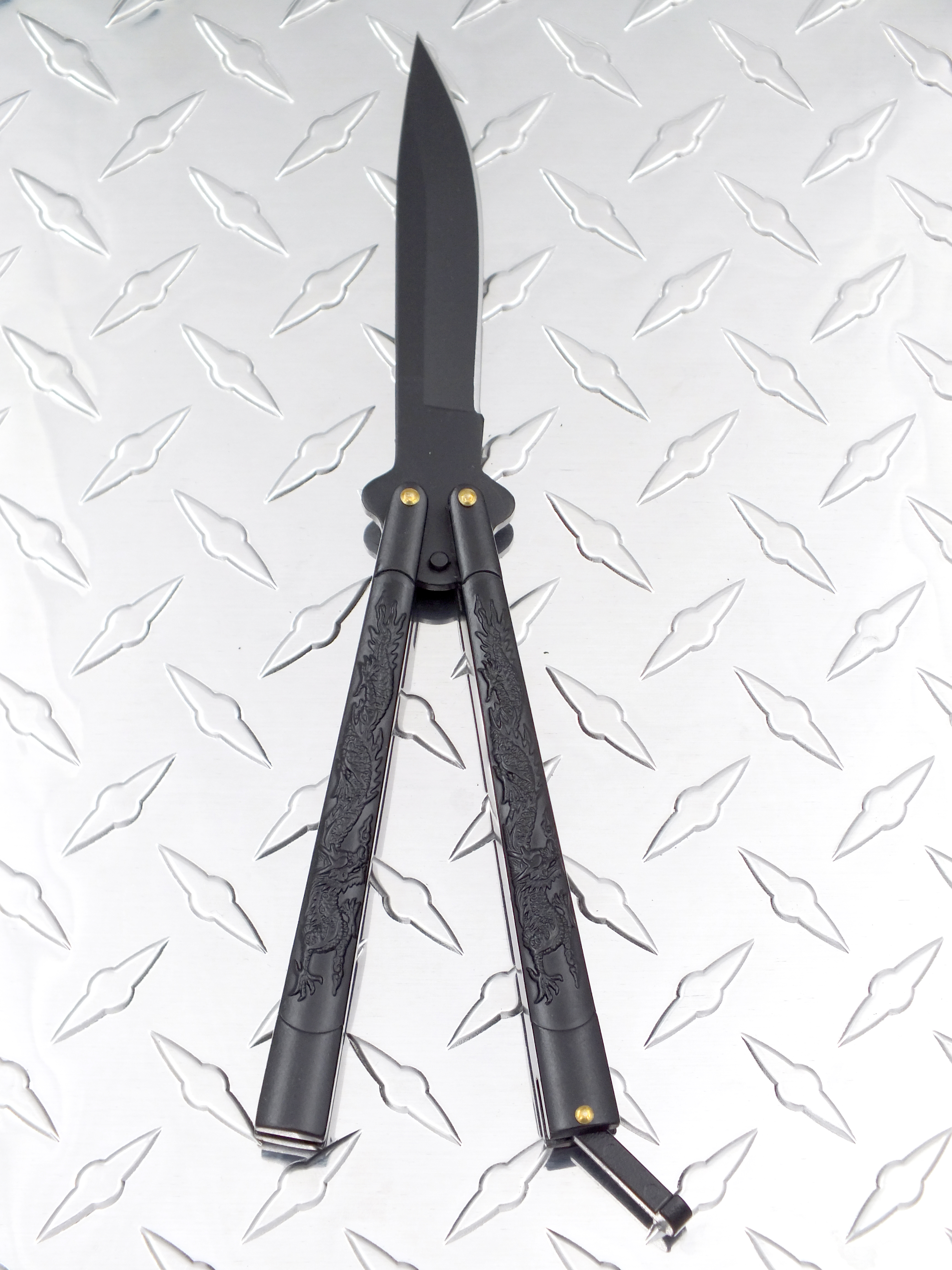 Dragon Talon Butterfly Knife, Black