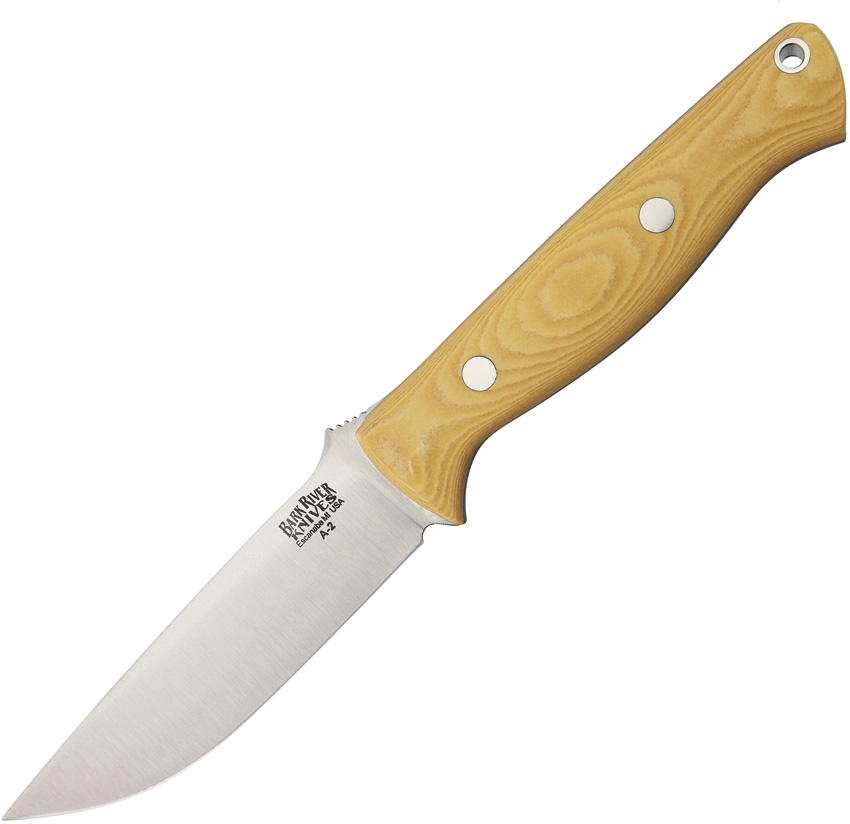 Bark River BA011MAI Bravo Gunny Antique Ivory Knife