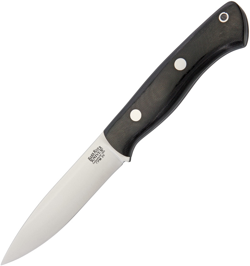 Bark River BA06125MBC Aurora LT 3V Black Micarta Knife