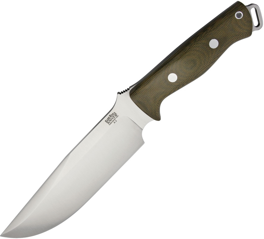 Bark River BA07116MGC Bravo Survivor Green Canvas Knife