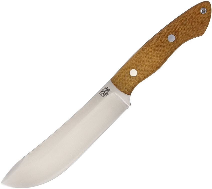 Bark River BA12212MNC Kalahari II Natural Micarta Knife