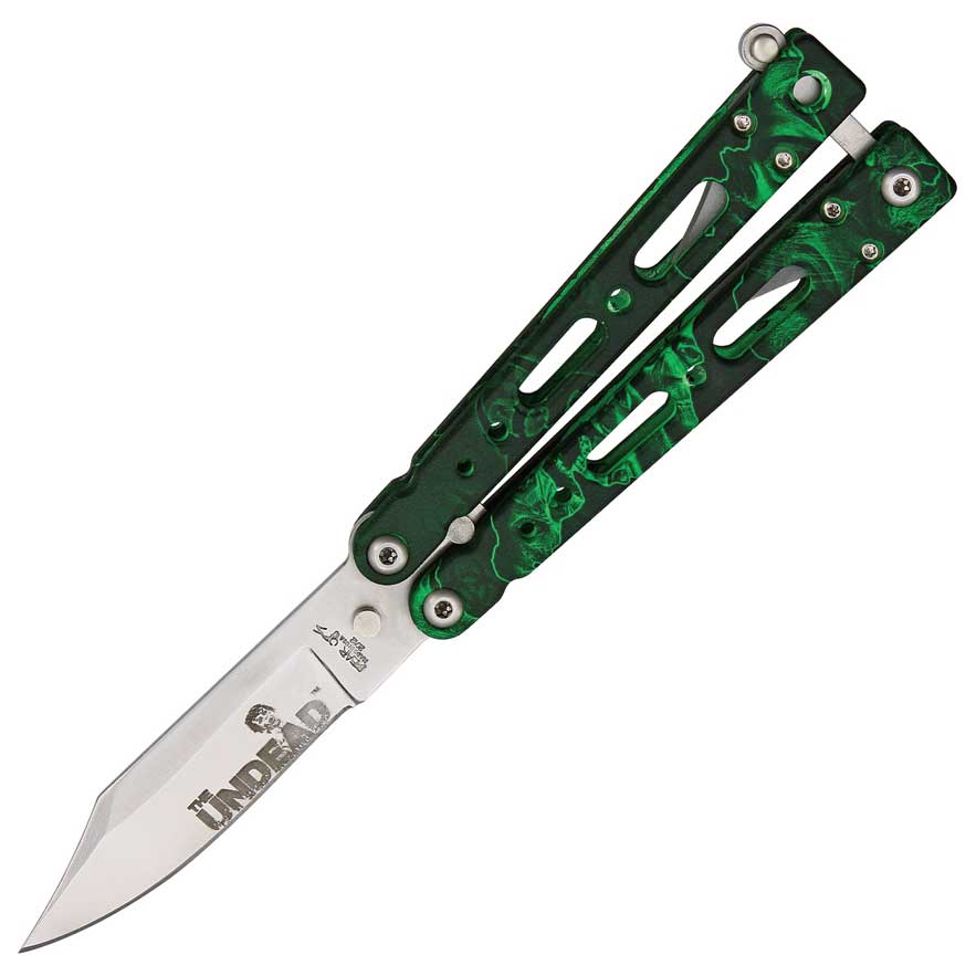 Bear Ops 37001 Undead Series Butterfly Knife, Bear Song IV