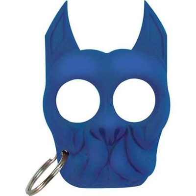 Brutus Self-Defense Keychain ABS Knuckles, Blue