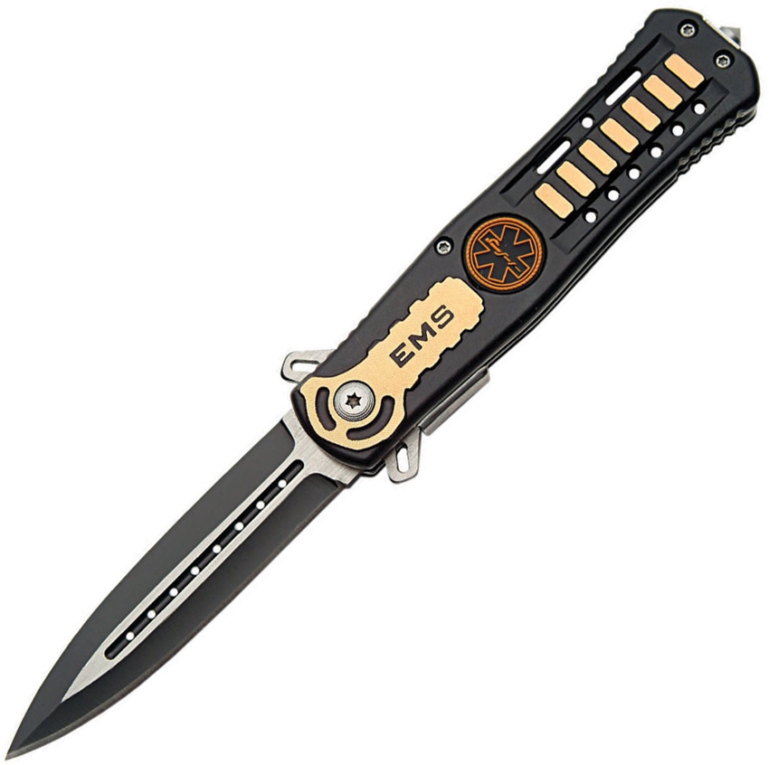 China Made CN300288EM EMS Linerlock A/O Knife