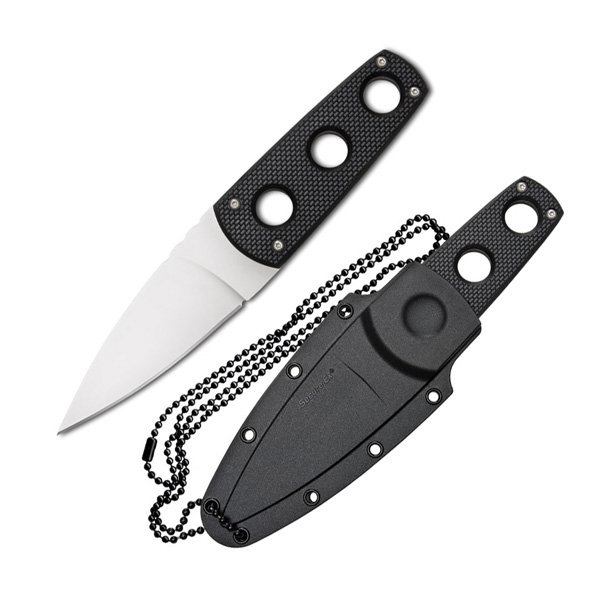 Cold Steel 11SDT Secret Edge, Black G10 Handle, Plain