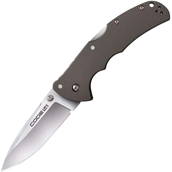 Cold Steel 58TPCS Code 4, Aluminum Handle, Satin Spear Point