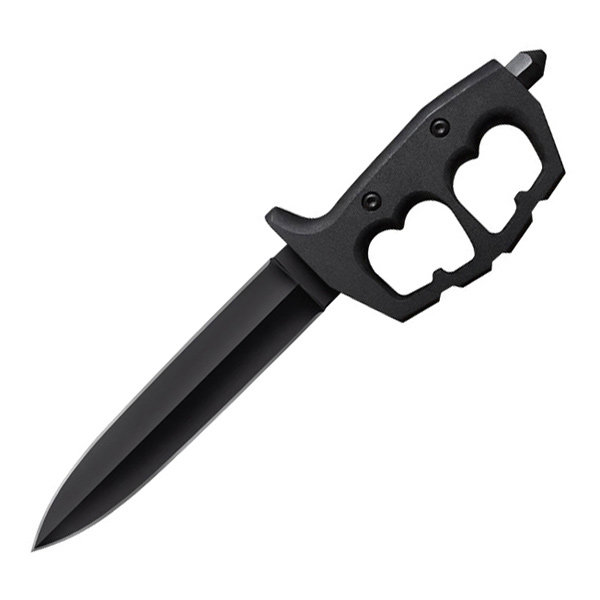 Cold Steel 80NTP Chaos, Black Aluminum Handle, DE Black Plain