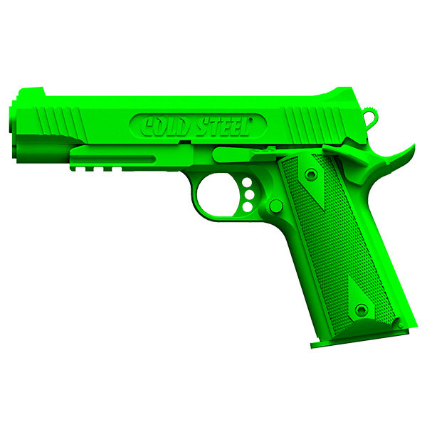 Cold Steel 92RGC11 1911 Rubber Training Pistol, Green