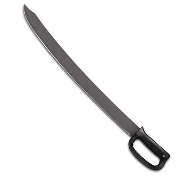 Cold Steel 97DRMS Cutlass Machete, Black Handle