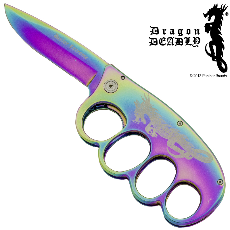 Dragon Deadly Buckle Folding Knife