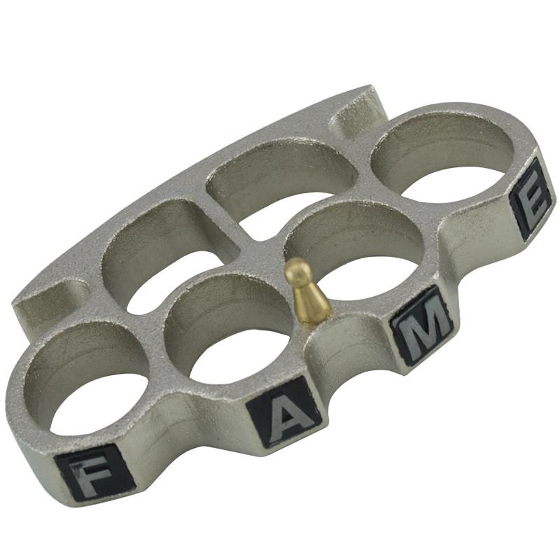 Fame Knuckles, Large, Chrome