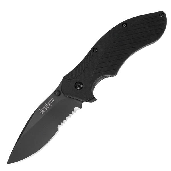 Kershaw 1605CKTST Clash Assisted, Black ComboEdge Knife