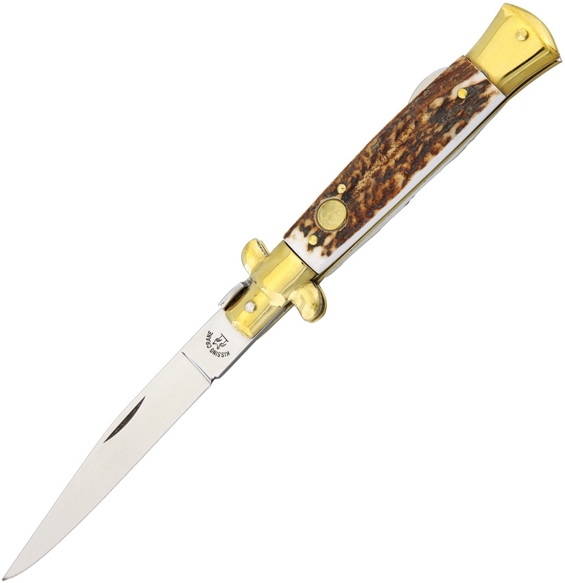 Kissing Crane KC47S Stiletto Stag Knife