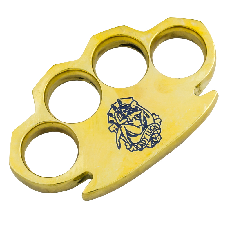 Real Brass Knuckles, Heavy Duty, Lady Luck, Blue