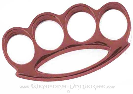 Renegade Brass Knuckles, Maroon, Medium