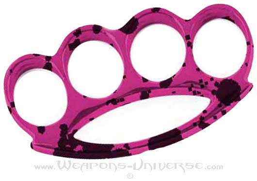 Renegade Brass Knuckles, Pink Grunge, Medium