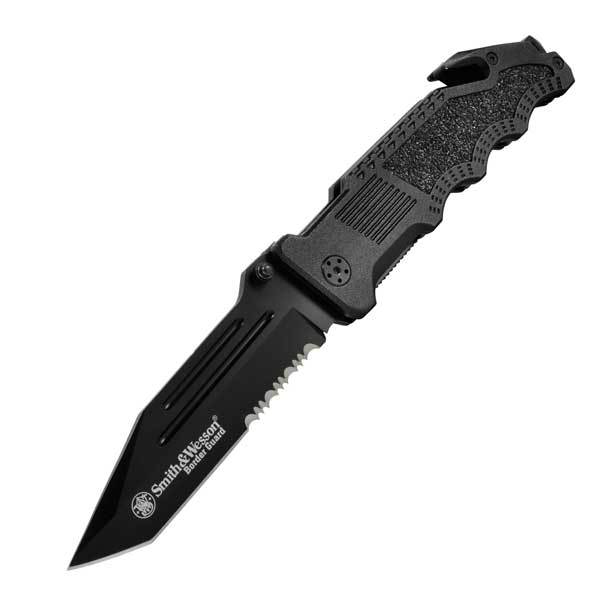 Smith & Wesson SWBG2TS Border Guard 2, Combo Knife